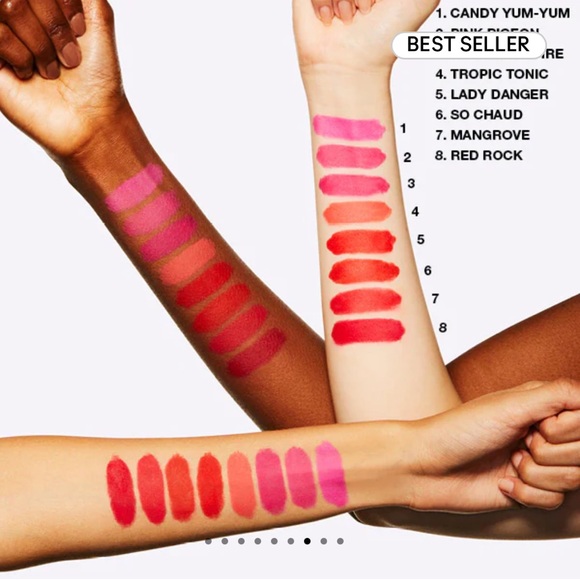 Mac Cosmetics Lipstick in the color Red Rock - Picture 6 of 7